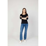 Street One Black Cotton Long Sleeve