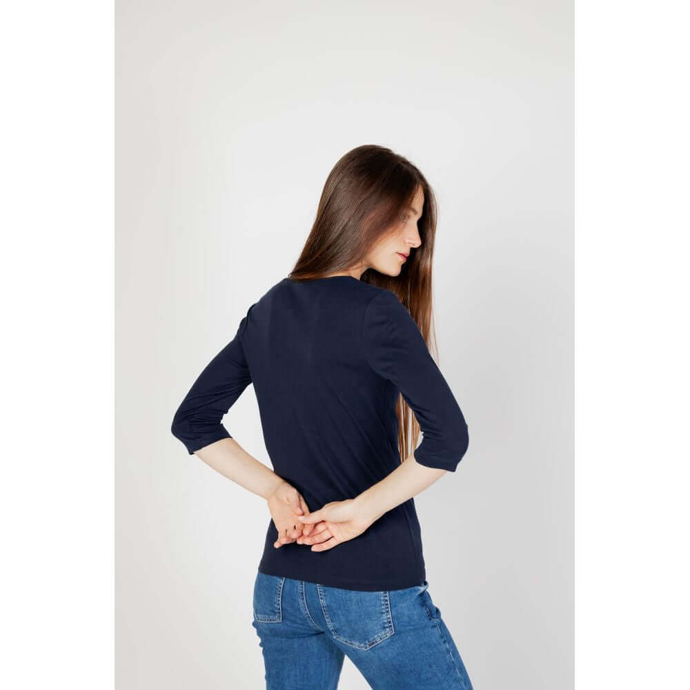 Street One Blue Cotton Long Sleeve
