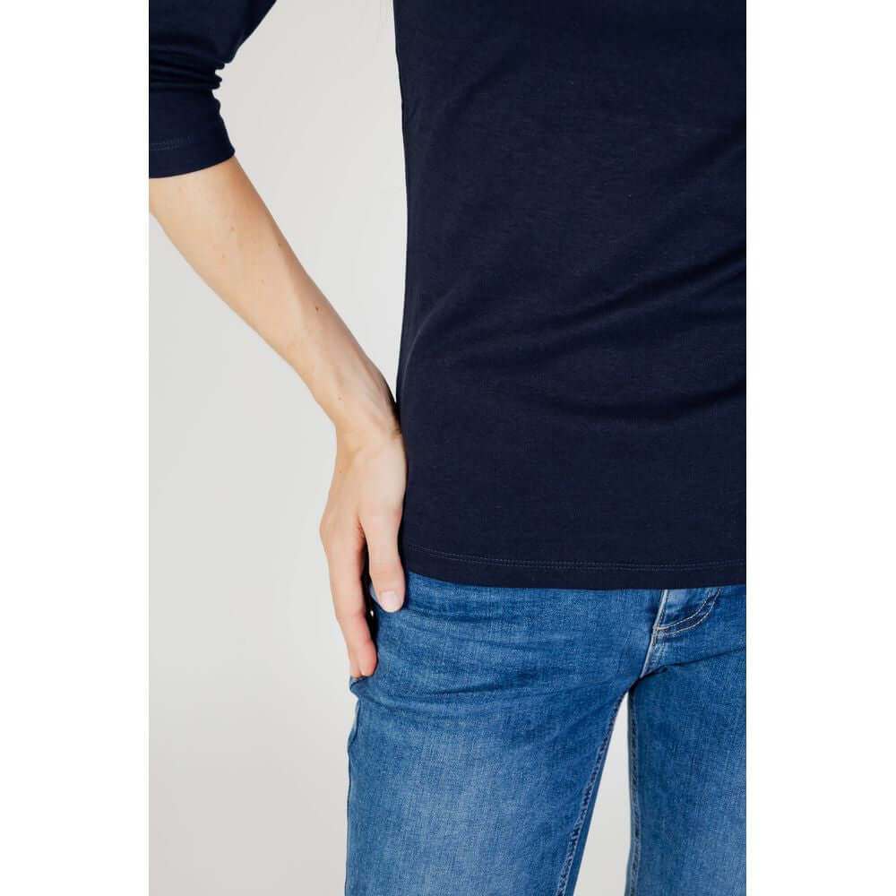 Street One Blue Cotton Long Sleeve