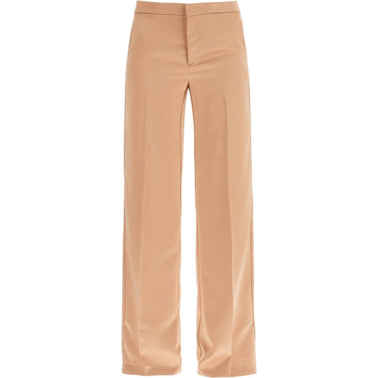 THE ANDAMANE flared satin trousers