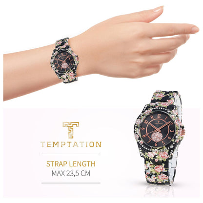 TEMPTATION MOD. TEA-2015-08 Category-Watches,Gender-Men,Gender-Women,Lady Ready Stocked Watches,READY STOCKED WATCHES,Subcategory-WatchesMen,Subcategory-WatchesWomen,Watches for Women - Watches,women >Bags,women>accessorries