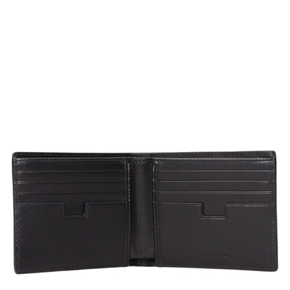 Testoni Black Leather Wallets