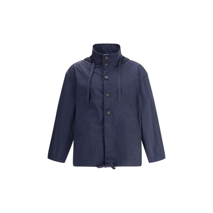 Thom Browne Blue Polyester Shell Jacket