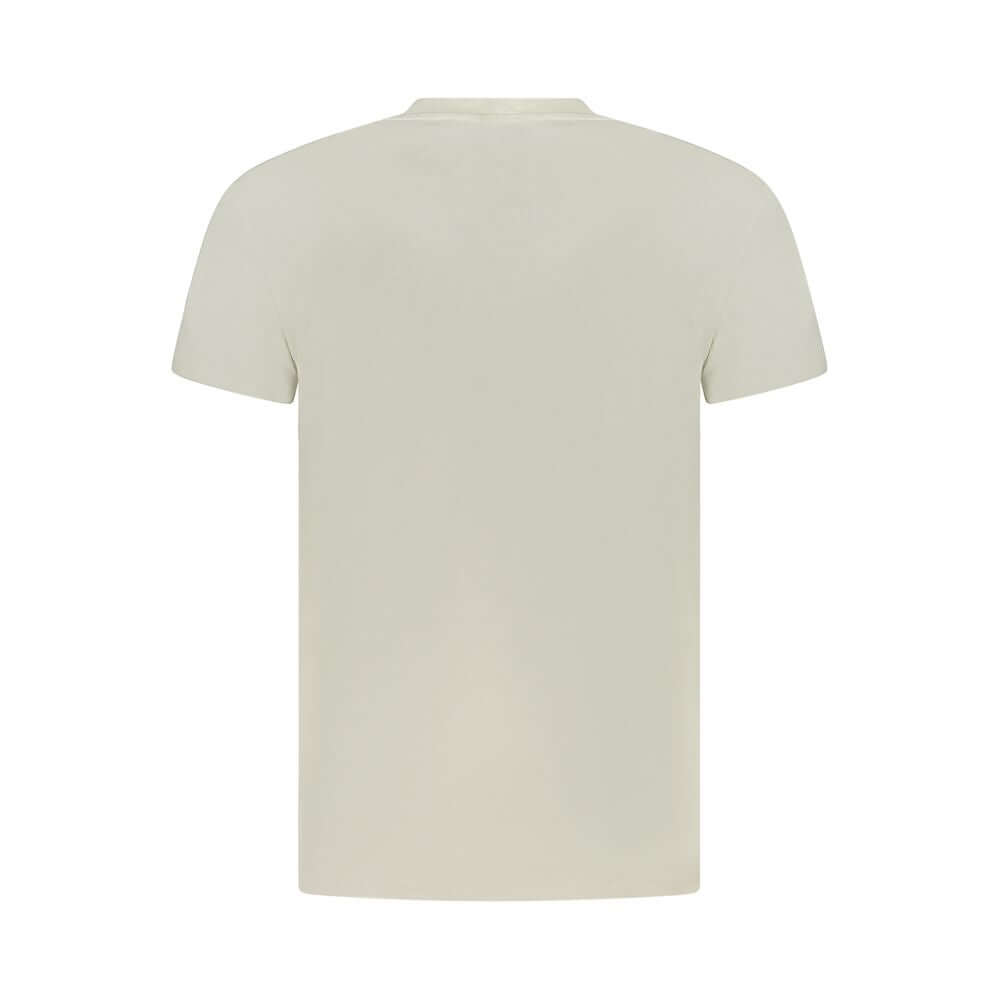 Timberland Beige Cotton Men T-Shirt