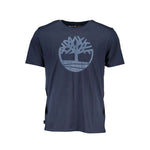 Timberland Blue Cotton T-Shirt
