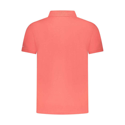 Trussardi Pink Cotton Men Polo Shirt