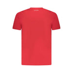 Trussardi Red Cotton Men T-Shirt