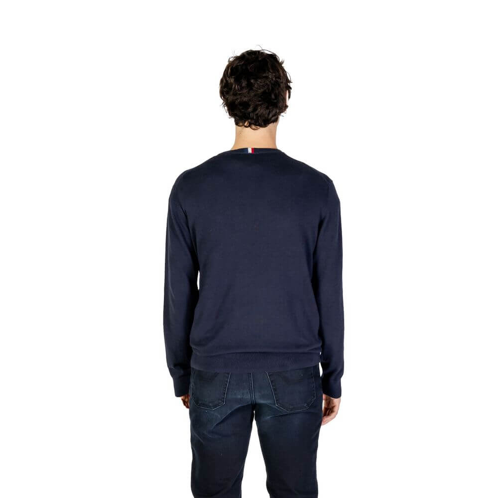U.S. POLO ASSN. Blue Cotton Cashmere Sweater
