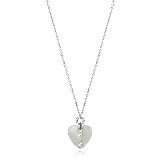 VICEROY JEWELS Mod. 13055C000-90 ladies necklace, heart pendant, silver 925, quartz analog, in official packaging, 42mm case, 3 ATM.
