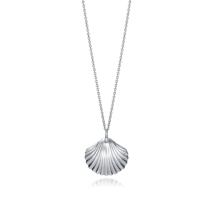 VICEROY JEWELS Mod. 61070C000-00 silver shell necklace for ladies with quartz movement, 32 mm case, water resistant 3 ATM in official box.
