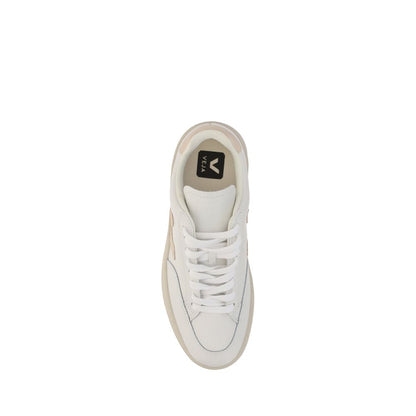 Veja White Rubber Low Top Sneakers