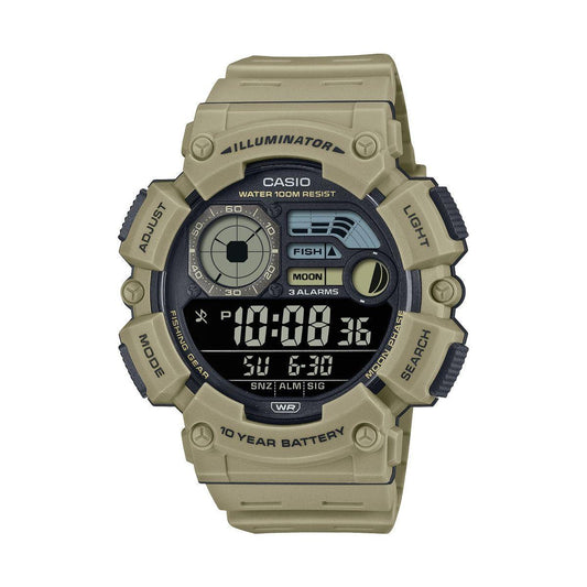 CASIO ILLUMINATOR 10 year battery WATCHES CASIO Light Slate Gray