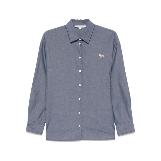 MAISON KITSUNE' Shirts Blue