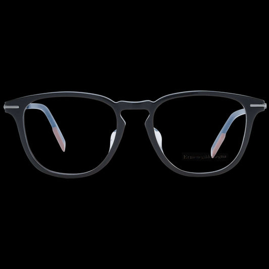Ermenegildo Zegna Mod. EZ5224-D 52005 gent's eyewear, elegant black frame for sophisticated style.