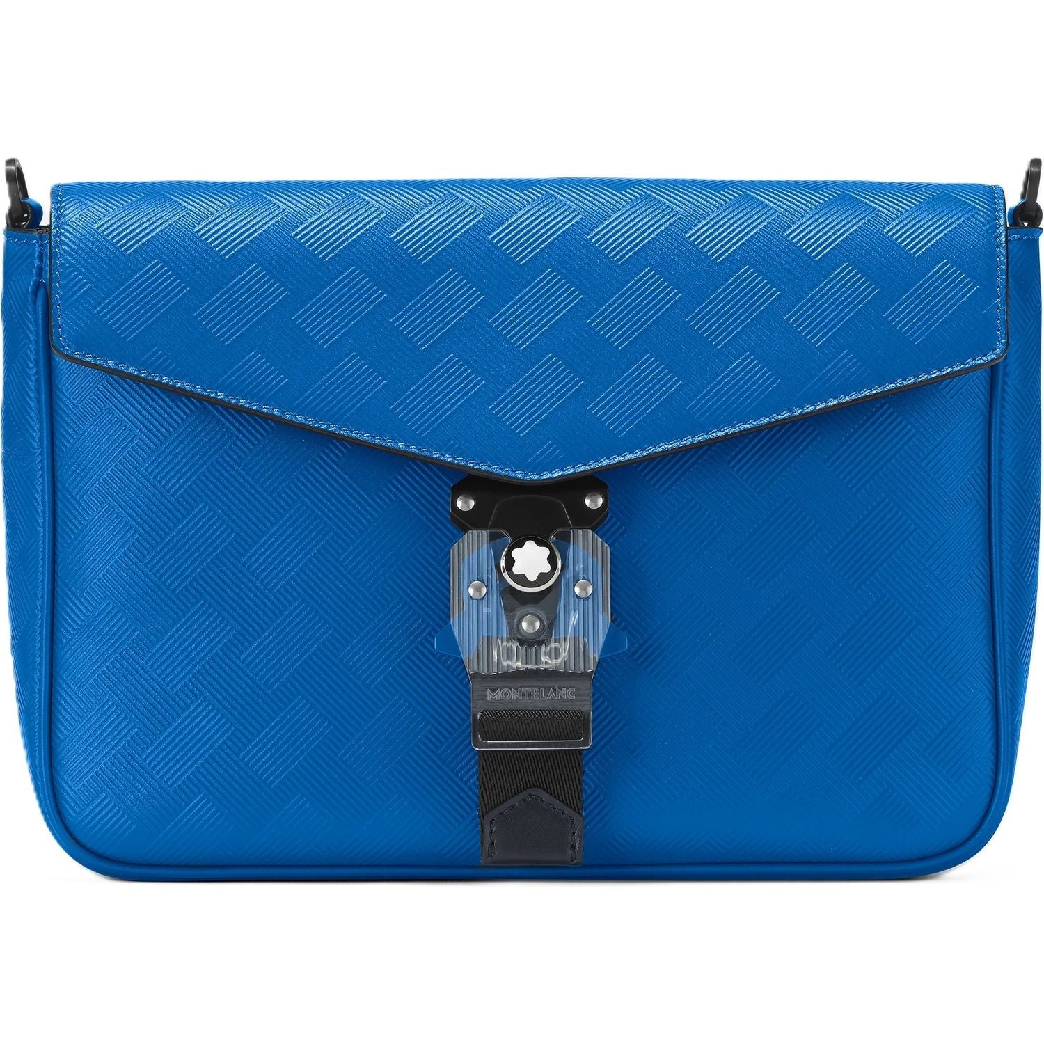 Front view with bag zipped and handles upright.