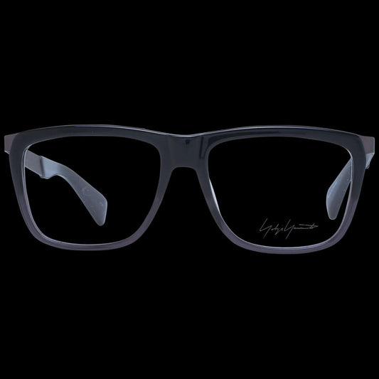 Unisex black Yohji Yamamoto mod. YY1015 eyeglasses, sleek design