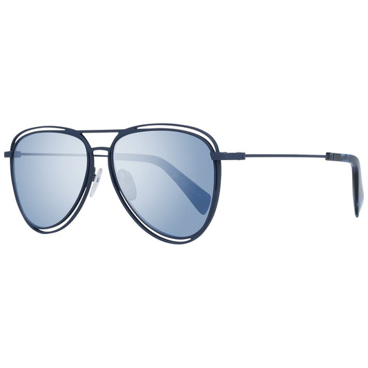 YOHJI YAMAMOTO MOD. YY7032 56693 SUNGLASSES & EYEWEAR YOHJI YAMAMOTO SUNGLASSES Light Steel Blue