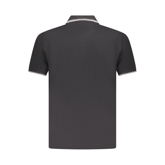 U.S. Grand Polo Black Cotton Men Polo Shirt