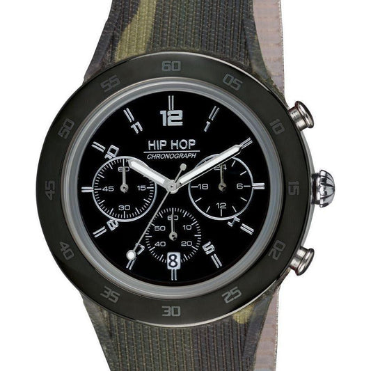 HIP HOP Mod. METAL WATCHES HIP HOP NEW COLLECTION Black