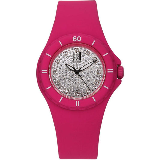 LIGHT TIME Mod. SILICON STRASS WATCHES LIGHT TIME Maroon