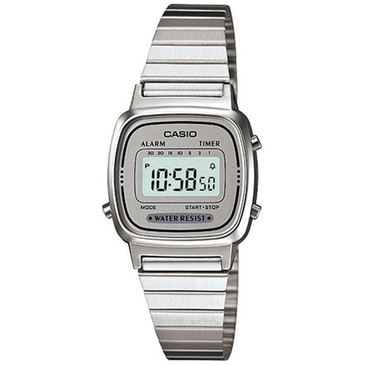 CASIO VINTAGE LADY STEEL WATCHES CASIO Gray