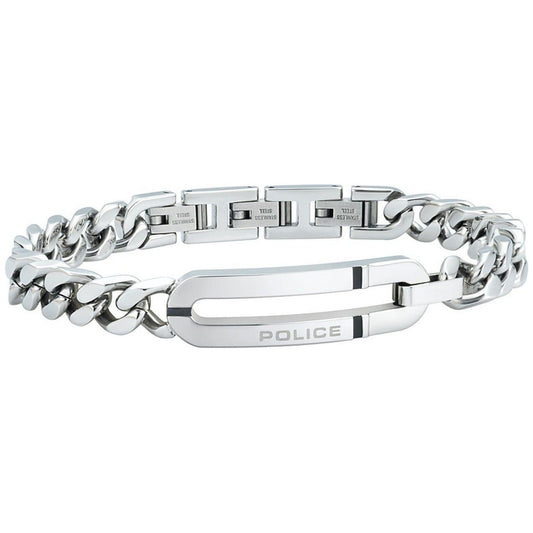 POLICE JEWELS JEWELRY Mod. PJ26187BSS01 Bracelet POLICE JEWELS Light Gray