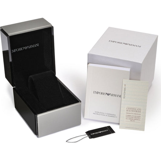 EMPORIO ARMANI MECCANICO Mod. AR1920 WATCHES EMPORIO ARMANI Black